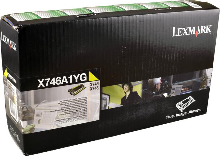 Produktbild Lexmark X746a1yg (Y)