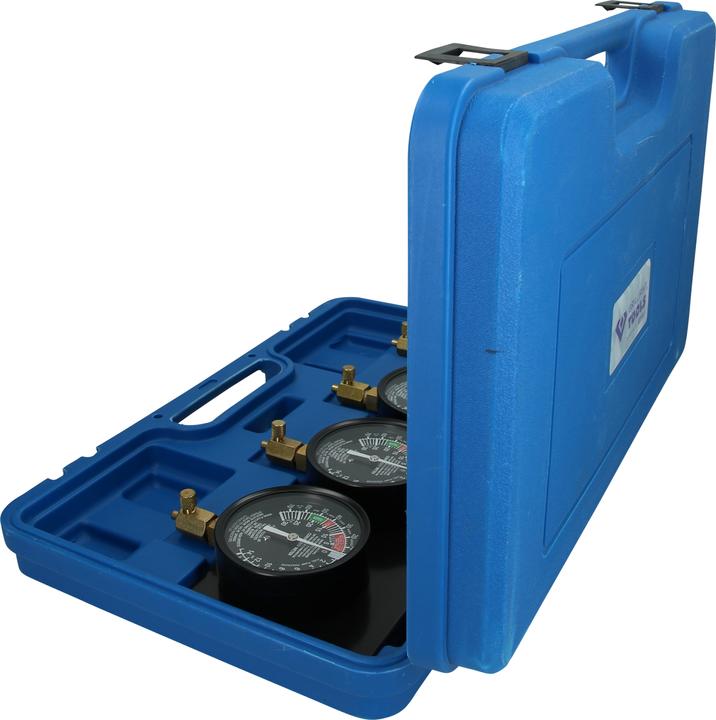 Actual product image Brilliant Tools Synchronous carburettor tester | with 4 synchronous clocks | 26-pcs.