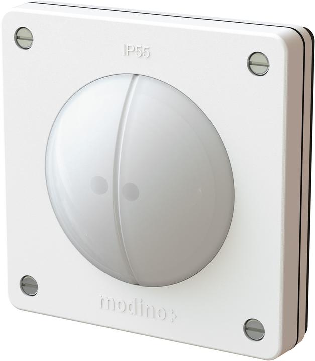 Image du produit Max Hauri exo Double interrupteur à pression schéma 3+3 2x éclairé IP55