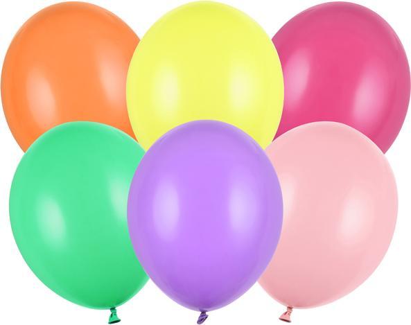 Actual product image Partydeco Strong Balloons 27cm, Pastel Mix (1 pkt / 50 pc.) (1 x)