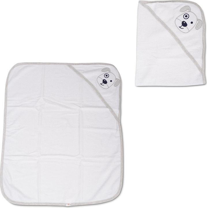Image du produit Cangaroo serviette bain bébé Baloo (90 x 70 cm)