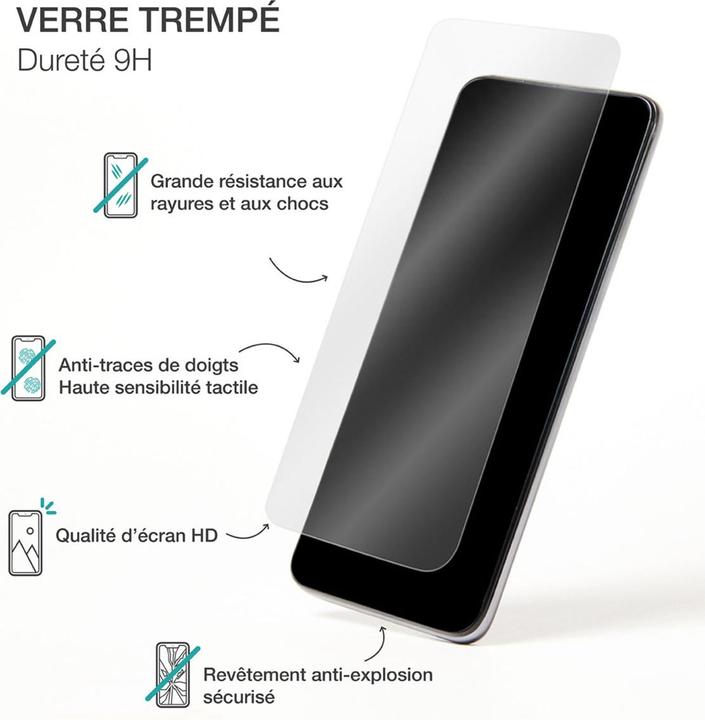 Actual product image Bigben 2.5D protective film (1 pcs., Samsung Galaxy A16, Samsung Galaxy A16 5G)