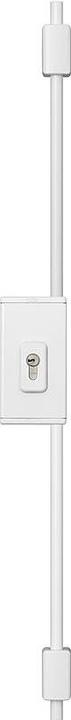Actual product image Abus TSS550W Door bar lock w. 135/135 with cyl.