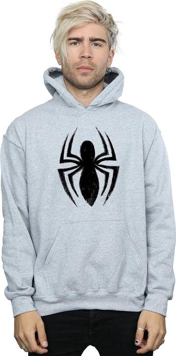 Actual product image Spiderman Mens Ultimate Spider Logo Hoodie (XXL)