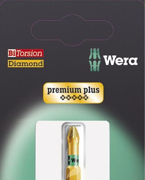 Actual product image Wera 855/1 BDC PZ 3 x 25 mm SB (Cross Pozidriv PZ M3)