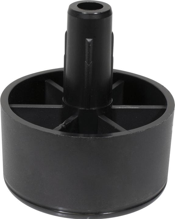 Produktbild Wagner System QuickClick Lounge Möbelgleiter, mit Zapfen, ø 44mm,Höhe 24mm,Kunststoff,schwarz