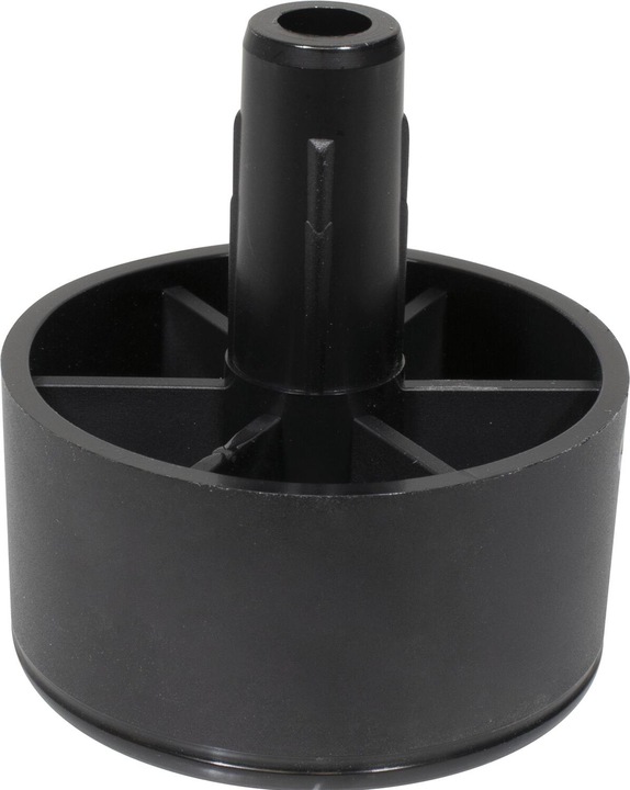 Actual product image Wagner System QuickClick Lounge furniture glides, with pegs, ø 44mm,height 24mm,plastic,black