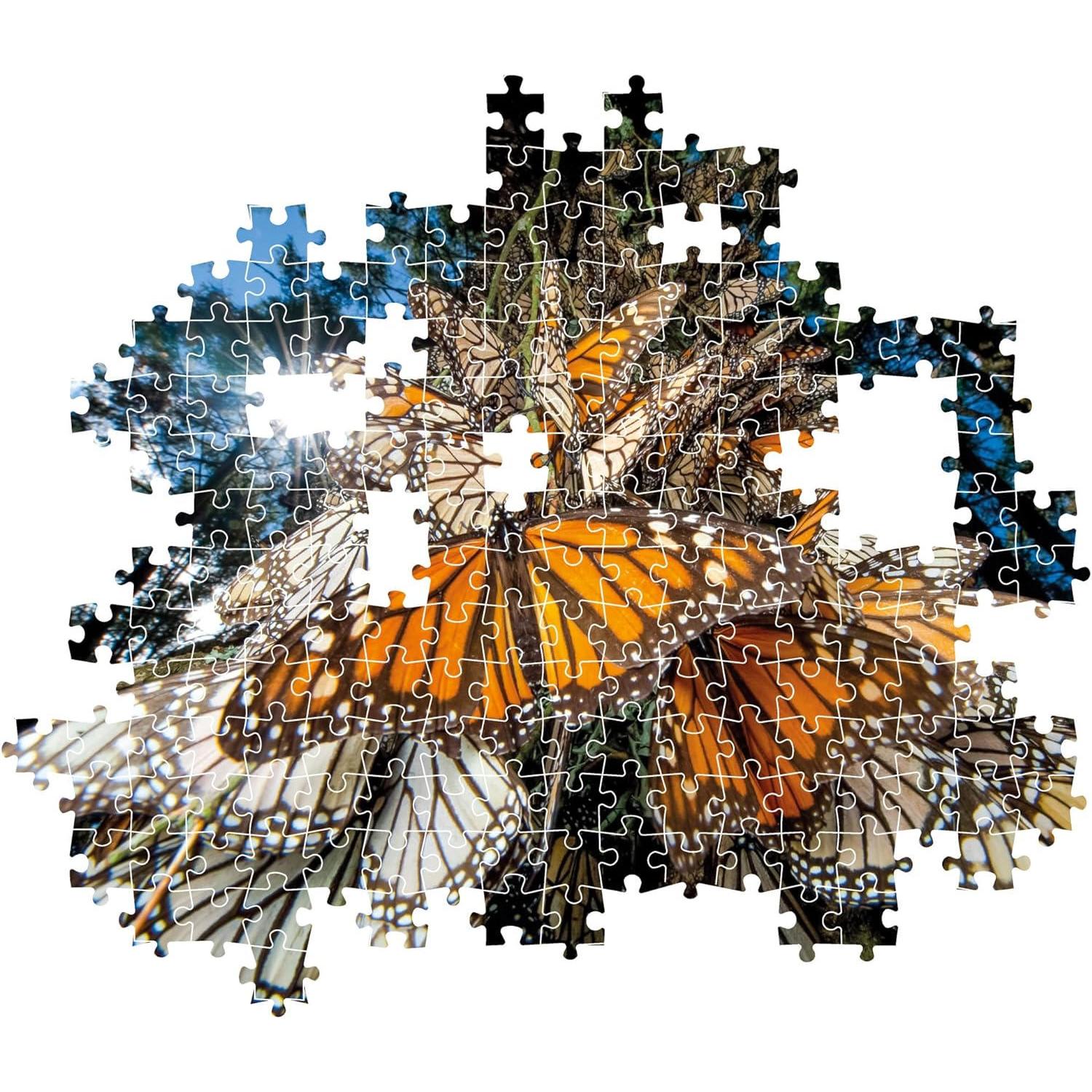 Thumbnail - Clementoni Puzzle National Geographics - Schmetterling, 1000 Teile. (1000 Teile)