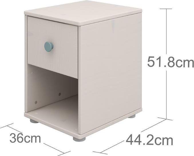 Image du produit Flexa Commode Classic avec 1 tiroir (44.50 x 36 x 51.80 cm)