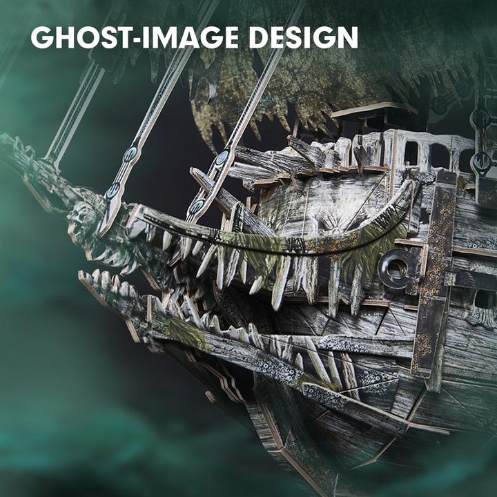 Actual product image Cubicfun 3D Puzzle Flying Dutchman LED 360 Teile (360 pieces)