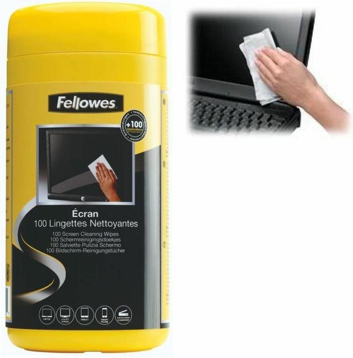 Produktbild Fellowes Bildschirm Reinigungstücher (100x)