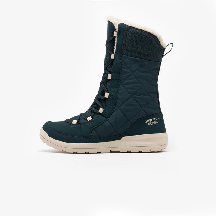 Image du produit Quechua Bottes de neige chaudes et imperméables femme, NH500 Haute vert (41)
