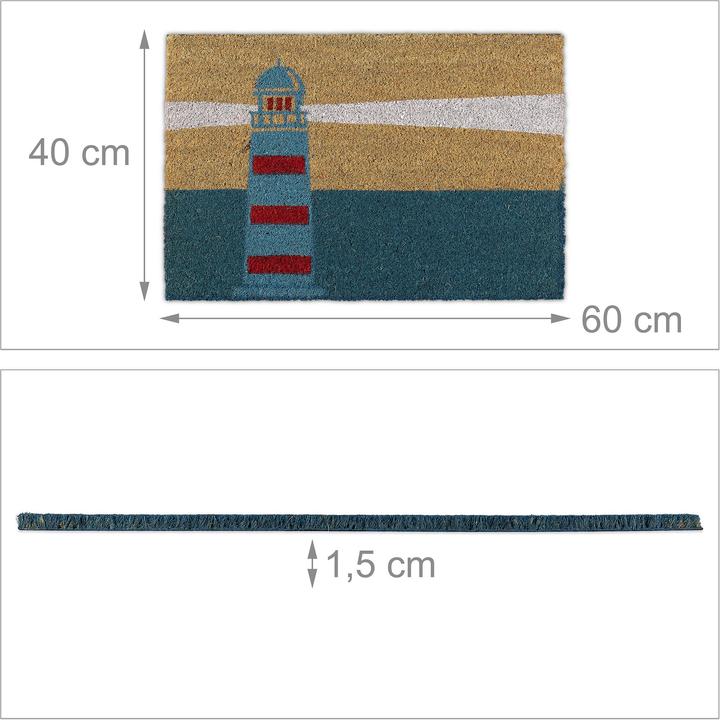 Image du produit Relaxdays Paillasson (40 x 60 cm)