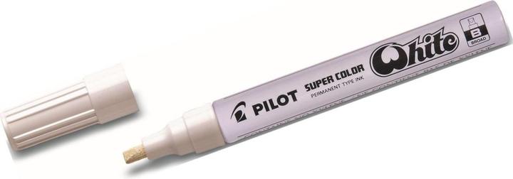 Productafbeelding Pilot Lakmarker B SuperColor wit (Wit, 4 mm, 1 x)