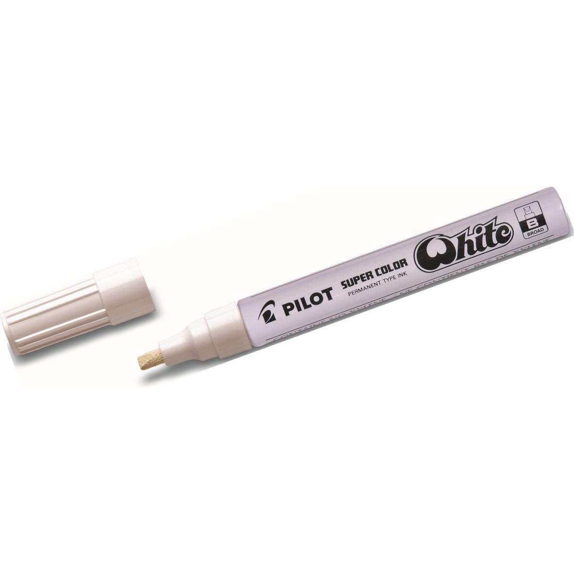 Pilot, Marker, Lackmarker B SuperColor weiss (Weiss, 4 mm, 1 x)