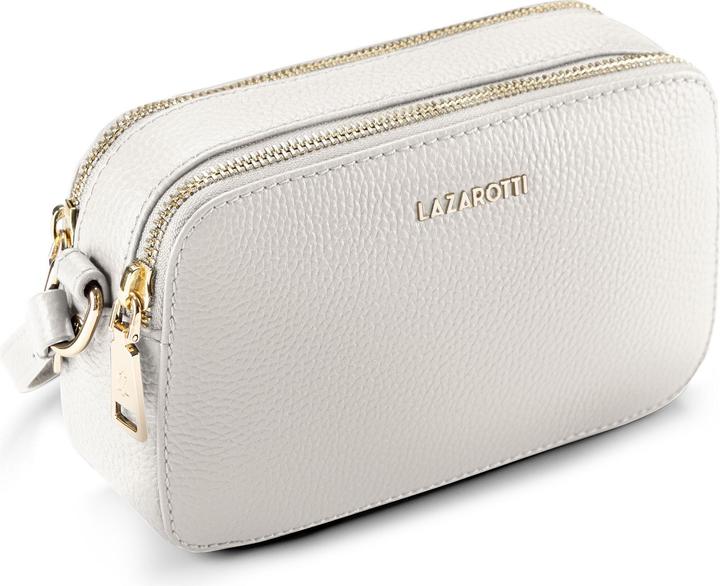 Actual product image Lazarotti Bologna Leather shoulder bag leather 18 cm