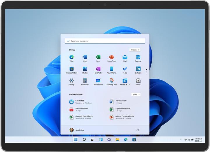 Produktbild Microsoft Surface Pro 8 (13", 1000 GB, 16 GB, Intel Core i7-1185G7)