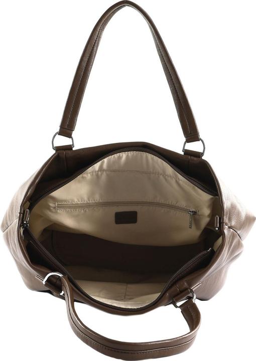 Produktbild s.Oliver Tasche Shopper aus Lederimitat mit Logoprägung und abnehmbarem Schultergurt