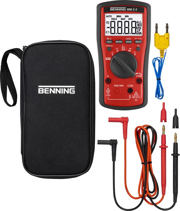 Actual product image Benning BENN Digital Multimeter (CAT IV 300V)