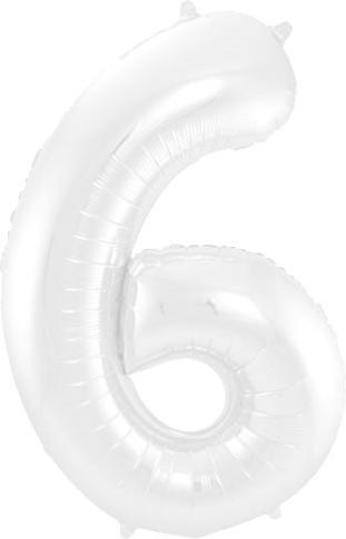 Produktbild Unique Weiss Folienballon (1x)