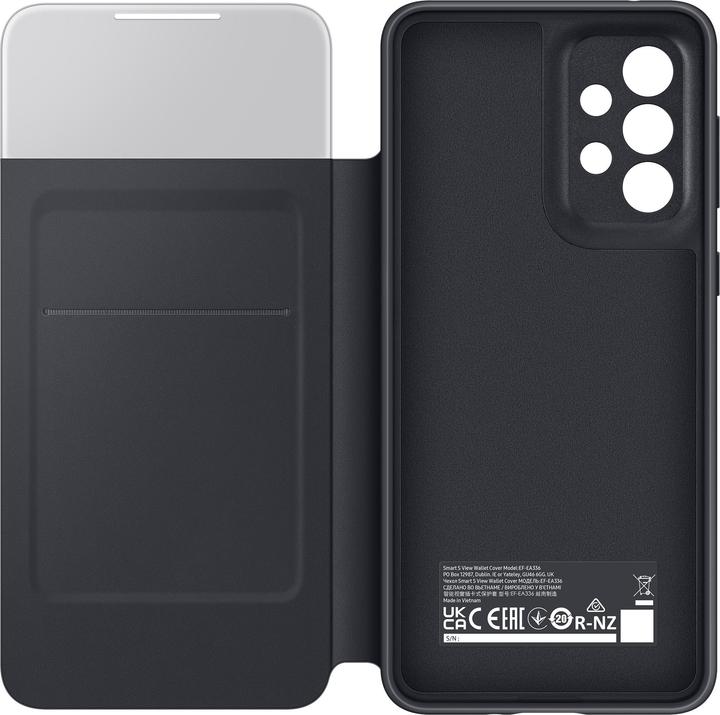 Productafbeelding Samsung EA516PBE S View Portemonnee Cover voor Galaxy A33 5G Zwart (Zwart) (Samsung Galaxy A33 5G)