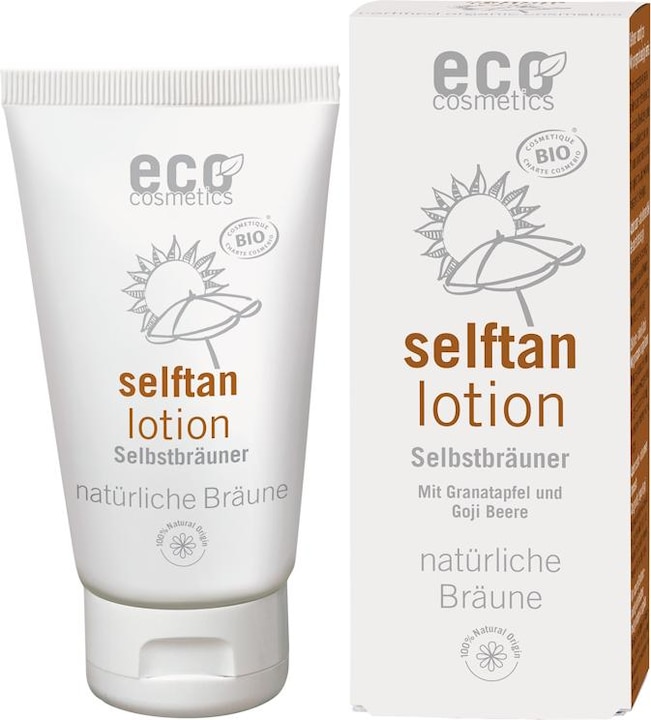 Eco Cosmetics Autobronzant bronze pour tous les types de peau (Crème autobronzante, 75 ml)