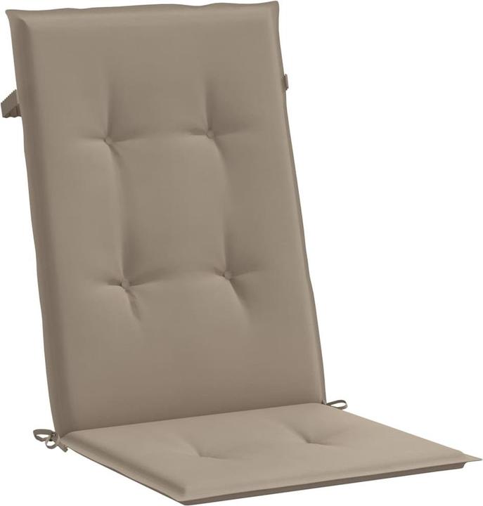 Produktbild vidaXL Gartenstuhlauflage für Hochlehner (120 x 50 cm)