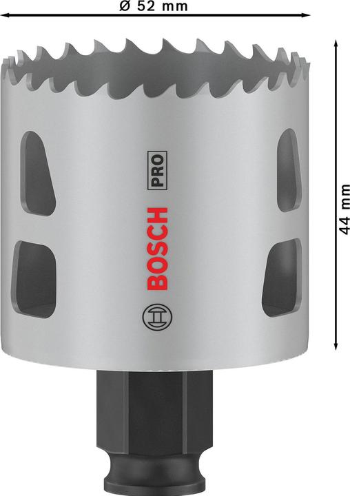 Produktbild Bosch Professional Zubehör PRO Multi Material PC Plus Lochsäge, 52 mm (52 mm)