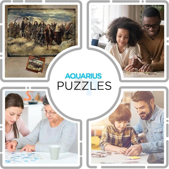 Actual product image Aquarius Le Hobbit : Un voyage inattendu puzzle Map (3000 pièces) (3000 pieces)