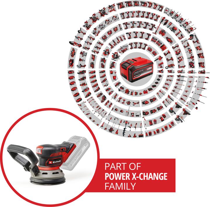 Image du produit Einhell TP-RS 18/32 Li BL (Ponceuse excentrique)