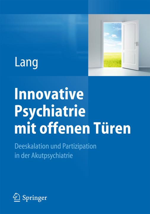 Produktbild Innovative Psychiatrie mit offenen Türen (Deutsch, Undine Lang, 2012)