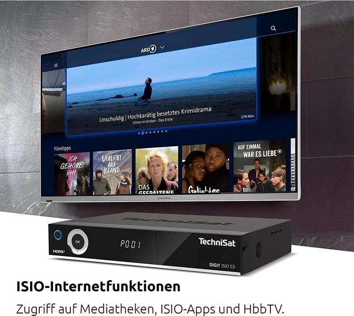 Actual product image TechniSat Digit Isio S3 (DVB-S2, DVB-S, CI+ slot)