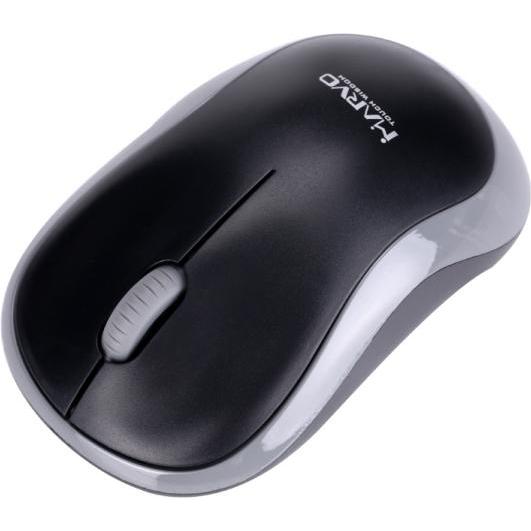 Thumbnail - Marvo DWM100GY Maus schwarz und grau (Kabellos), Maus, Schwarz, Grau