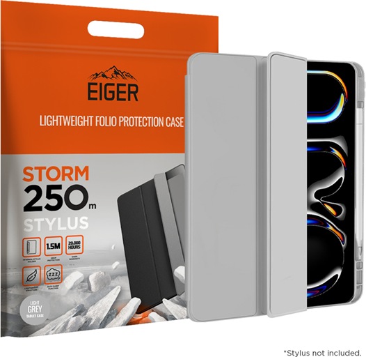 Actual product image Eiger Storm 250 Stylus Case (iPad Pro 13 2024 (M4))
