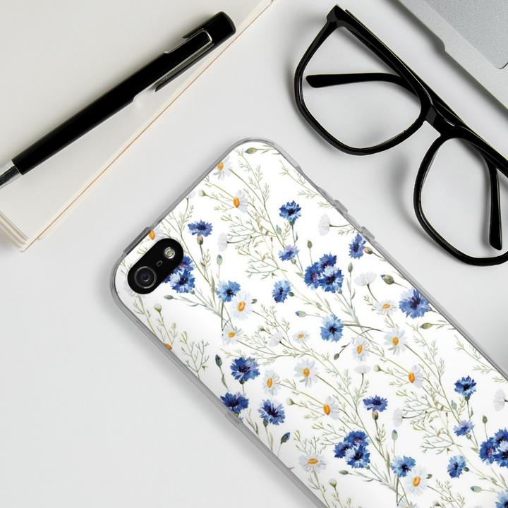 Produktbild DeinDesign Silikon Hülle für Apple iPhone 5 Handyhülle Case Smartphone Schutzhülle Blume Blumen Muster (Apple iPhone 5)