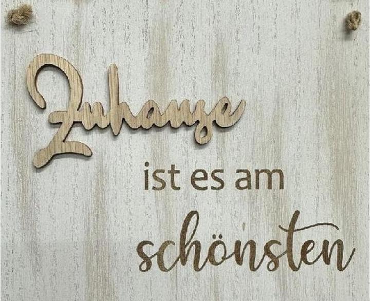 Actual product image GuGus Decorative sign with saying