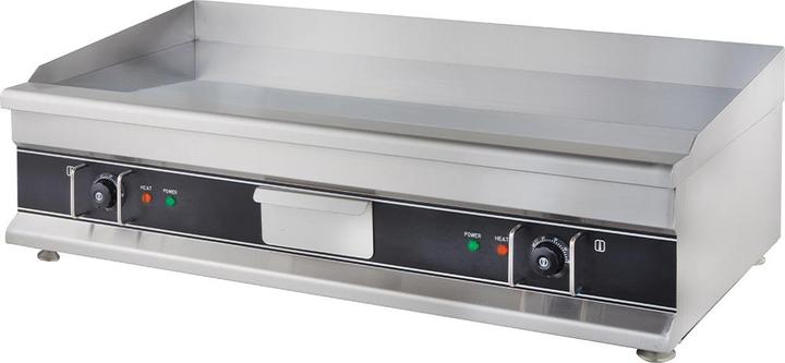 Produktbild Gastro Hero Elektro-Grillplatte Eco glatt, verchromt - Tischgerät