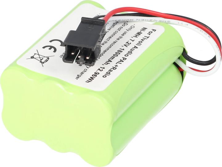 Image du produit AccuCell Batterie Tivoli Audio PAL+ Radio, MA-4, Tivoli PP-2 avec prise tripolaire