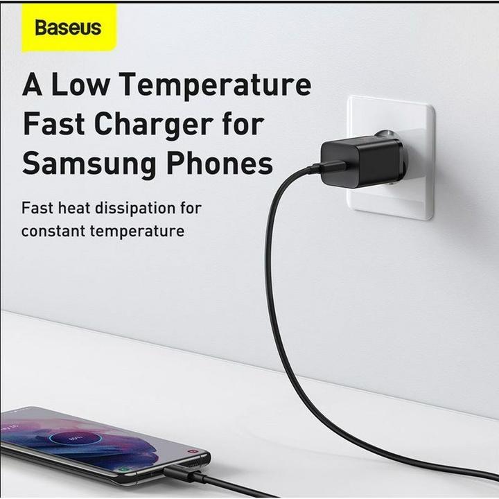 Actual product image Baseus Super Si Set Quick Charger (25 W)