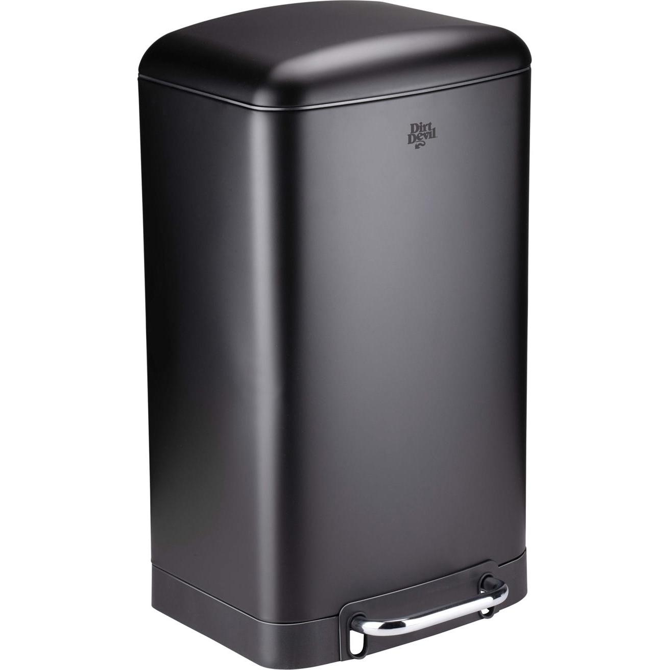 Dirt Devil Pedal Bin 30L 2pc soft close, Abfalleimer, Schwarz