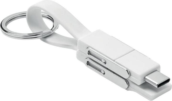 Produktbild MidOcean Key C Schlüsselanhänger Ladekabel 4in1