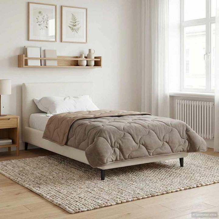 Produktbild vidaXL Bettwäsche (Duvetbezug, 135 x 220 cm)