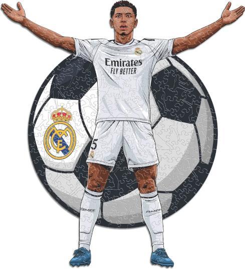 Produktbild Iconic FFF Französische Fussball Nationalmannschaft - Logo - Holz Puzzle Grösse S (150 Teile) (150 Teile)