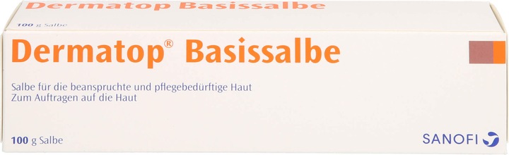 Actual product image Sanofi Dermatop basic ointment, 100 g ointment (Body cream)