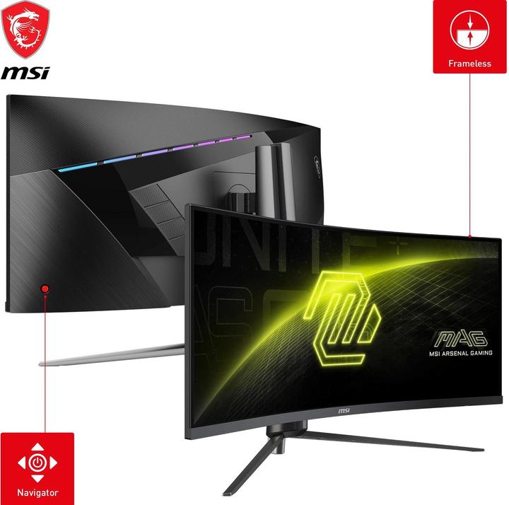 Image du produit MSI MAG 345CQRDE (3440 x 1440 pixels, 34")
