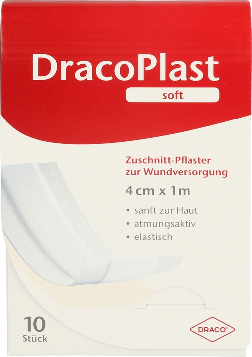 Actual product image Dracco Draco Plast Soft plaster 1mx4cm, 1 pc. plaster (1 x)