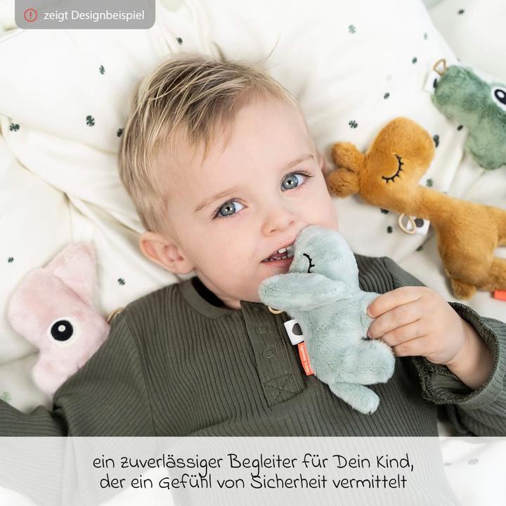 Actual product image Done by Deer Rasseln & Greiflinge Mini-Spieltier / Rassel - Croco - Grün