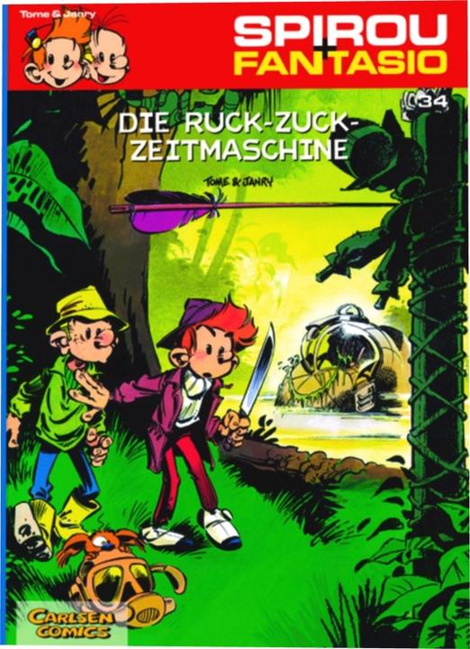 Produktbild Spirou und Fantasio, Band 34 (André Franquin, Janry, Tome, Deutsch)