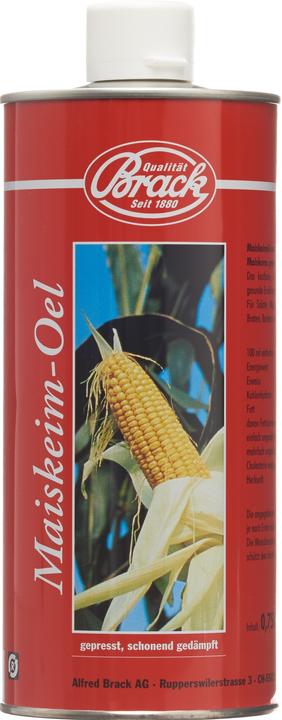 Actual product image Brack Corn germ oil pressed (750 ml)
