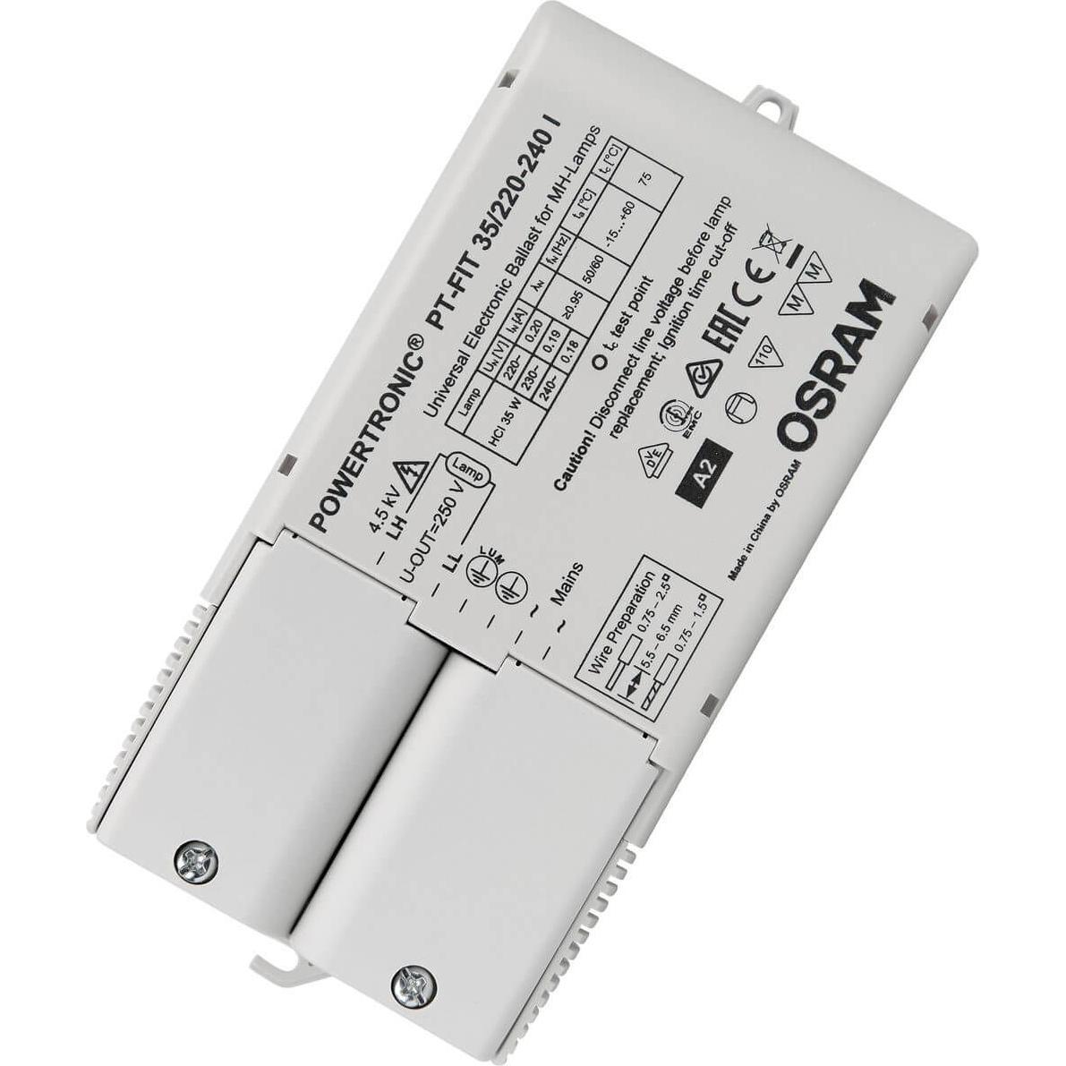 Osram, Zubehör Beleuchtung, PTRONIC ECG 35/220-240 I